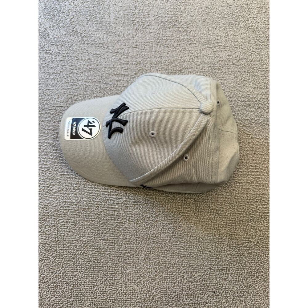 47 Brand New York Yankees‎ Men's OSFA Grey Baseball Cap Adjustable - Picture 6 of 6